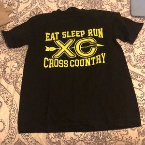 Cross country black shirt